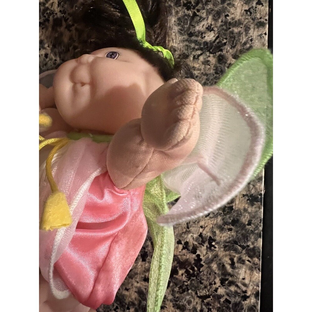 Cabbage Patch Kids 1999 Spring Garden Fairies ALYSHA LILY Mattel Pink Outfit - Picture 9 of 10